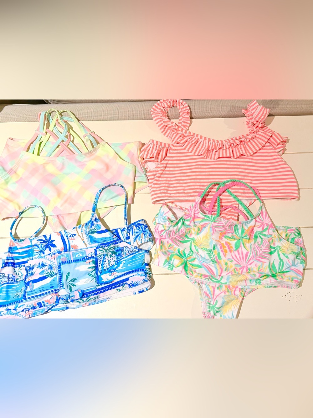 Girls swimsuits lot Sz 14-16
